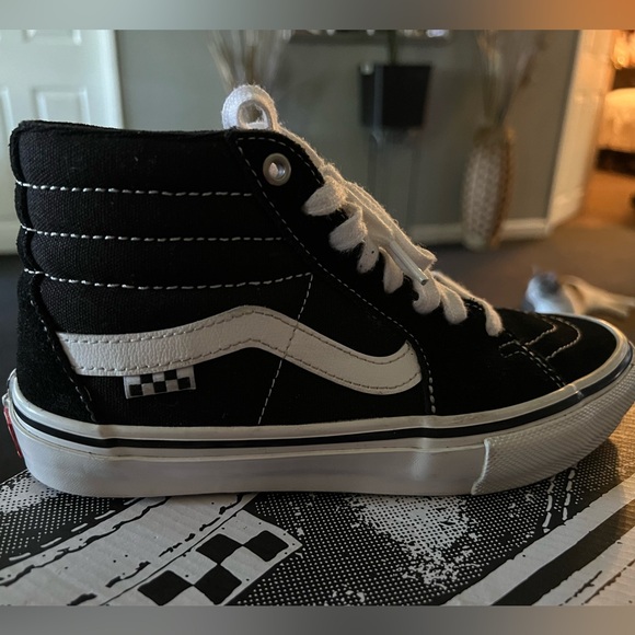 Vans Skate Sk8-Hi for Boys - Picture 1 of 7